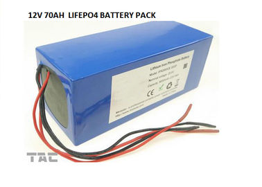 12V Lifepo4 IFR26650 70AH حياة طويلة للطاقة الشمسية وتخزين البطارية