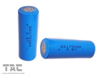 عالية الطاقة 3.6V LiSOCl2 البطارية A ER17505M مع انخفاض المقاومة الداخلية