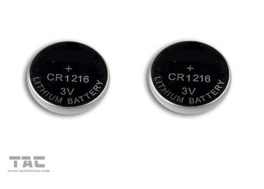 عالية الطاقة الأولية ليثيوم عملة خلية البطارية CR1216A 3.0V / 25MA للساعة