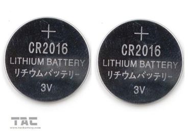 CR2016A 3.0V ليثيوم المنغنيز ليثيوم عملة خلية البطارية 75mA لعبة، وعلى ضوء الصمام، والمساعد الشخصي الرقمي، على مدار الساعة