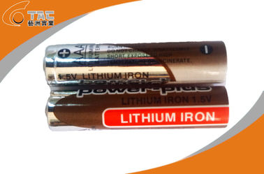 قدرة عالية 1.5V AAA / L92 الابتدائية بطارية ليثيوم الحديد مع ارتفاع معدل