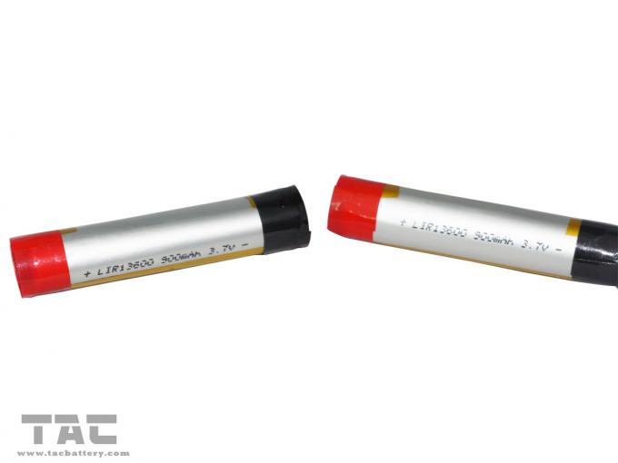 الملونة السجائر البسيطة الالكترونية البطارية LIR13600 / 900mAh بطارية لالسجائر العشبية