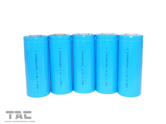 نوع الطاقة Li-ion 3.2V LiFePO4 Battery 26650 3200mAh for E-bike battery pack