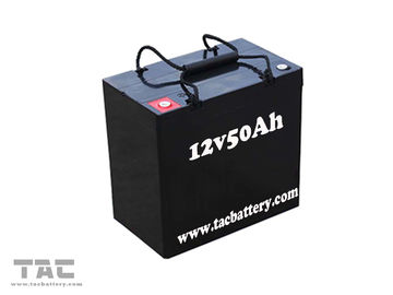 أسود 12V 50AH AGM يقود جافّ سيارة حمضي بطارية دراجة كهربائيّ ROHS و UL و CE