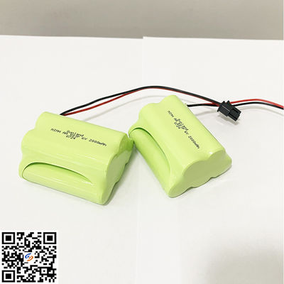 2000mAh بطاريات NiMH AA قابلة لإعادة الشحن مع 500 دورة