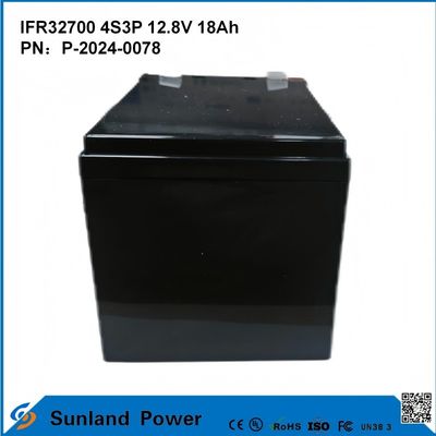 IFR32700 4S3P 12.8V 18Ah لضوء الفيضانات الشمسية عالية الوضوح LEDS الحديقة الضوء الشمسي بطارية lifepo4
