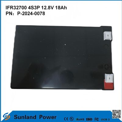 IFR32700 4S3P 12.8V 18Ah لضوء الفيضانات الشمسية عالية الوضوح LEDS الحديقة الضوء الشمسي بطارية lifepo4
