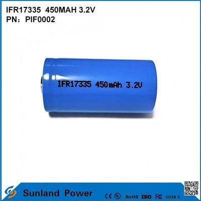 بطارية IFR17335 3.2V 450mah مناسبة لمجموعة متنوعة من الأجهزة والسيناريوهات ، بما في ذلك: المنتجات الرقمية المعدات الإضاءة الأدوات الكهربائية الأجهزة الصغيرة أنظمة تخزين الطاقة