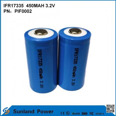 بطارية IFR17335 3.2V 450mah مناسبة لمجموعة متنوعة من الأجهزة والسيناريوهات ، بما في ذلك: المنتجات الرقمية المعدات الإضاءة الأدوات الكهربائية الأجهزة الصغيرة أنظمة تخزين الطاقة