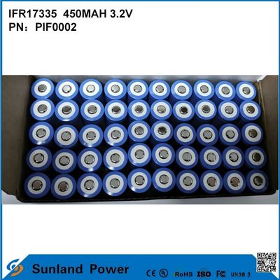 بطارية IFR17335 3.2V 450mah مناسبة لمجموعة متنوعة من الأجهزة والسيناريوهات ، بما في ذلك: المنتجات الرقمية المعدات الإضاءة الأدوات الكهربائية الأجهزة الصغيرة أنظمة تخزين الطاقة
