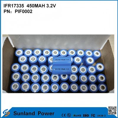 بطارية IFR17335 3.2V 450mah مناسبة لمجموعة متنوعة من الأجهزة والسيناريوهات ، بما في ذلك: المنتجات الرقمية المعدات الإضاءة الأدوات الكهربائية الأجهزة الصغيرة أنظمة تخزين الطاقة