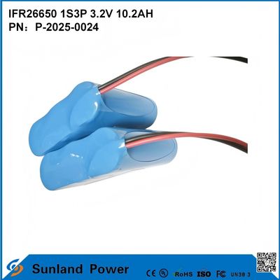 كمية كبيرة من بطاريات IFR26650 1S3P 3.2V 10.2Ah، متاحة لأنظمة تخزين الطاقة OEM، والأدوات الكهربائية، والطاقة الاحتياطية