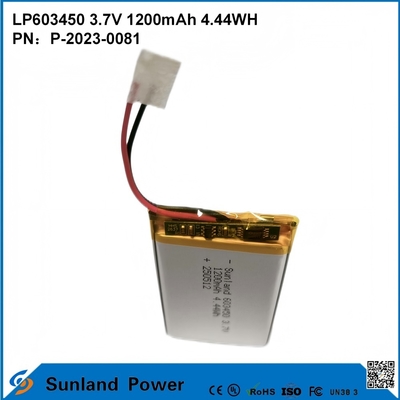 GP603450 1200MAH 3.7V