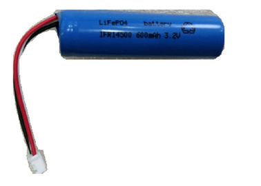 3.2V فولت بطارية LiFePO4 AA حزمة 14500 لجهاز GPS مع وظيفة التحكم في درجة الحرارة