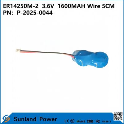 ER14250M-23.6V1600MAH بطارية سلكية 5CM تستخدم في أجهزة الأتمتة العدادات الذكية، والأجهزة الطبية، ومعدات الاتصالات اللاسلكية، وأنظمة إنذار القرصنة، والإلكترونيات السيارات،الإنترنت