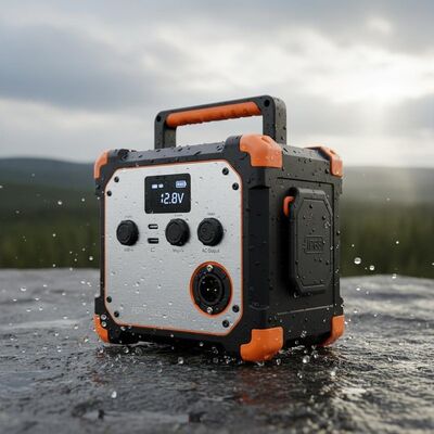 نظام تخزين طاقة محمول بجهد 12.8 فولت مع بطارية ليثيوم أيون NCM ومقاومة للماء بمعيار IP65 للنسخ الاحتياطي الموثوق للطاقة