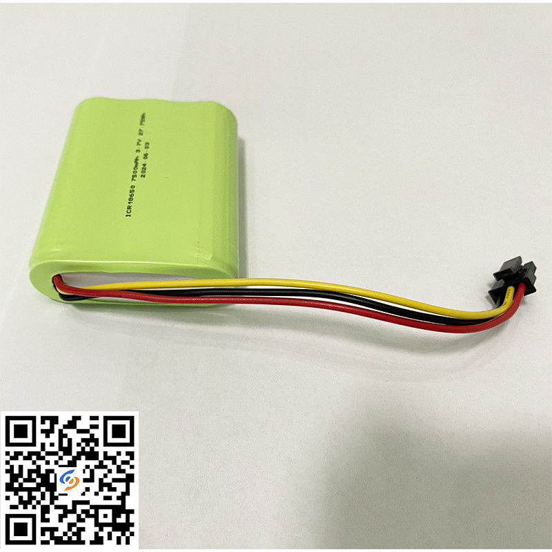 18650 بطارية ليثيوم أيون 1S3P 3.7V 7500mAh بطارية ليثيوم أيون