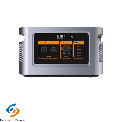 1500W نظام تخزين الطاقة المحمولة 3.7V 45Ah قابلة لإعادة الشحن