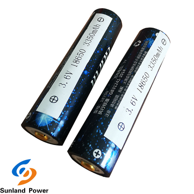 OEM أسطواني بطارية ليثيوم أيون ICR18650 3.6V 3350mah مع USB الطرفية