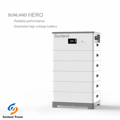 153.6V 409.6V نظام تخزين الطاقة الشمسية 7.68KWH 20.48KWH للمنزل