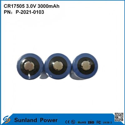 CR17505 3.0V 3000mAh البطارية الذكية القوة للصناعية الحارس الأمن القوة الصحية الحارس