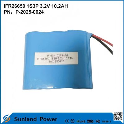 كمية كبيرة من بطاريات IFR26650 1S3P 3.2V 10.2Ah، متاحة لأنظمة تخزين الطاقة OEM، والأدوات الكهربائية، والطاقة الاحتياطية