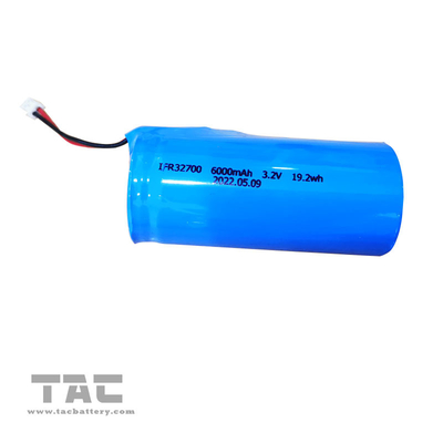 حزمة بطارية FR4 3.2V LiFePO4 32700 6AH BMS لبطارية ليثيوم احتياطية محمولة