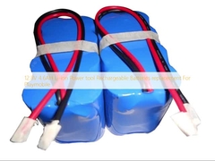 12.8 فولت 4.6 أمبير في الساعة بطاريات ليثيوم أيون قابلة لإعادة الشحن لأدوات الطاقة بديلة لـ Playmobile