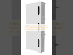 15.36kWh سعة 3.2v 100Ah الليثيوم المنزل تخزين الطاقة بطارية وحدة شاشة LCD يمكن الاتصال